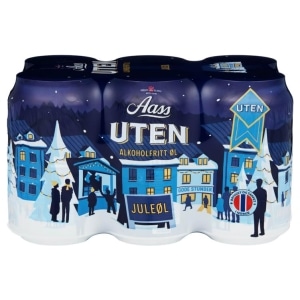 Aass Uten Juleøl 0,33l x 6bx Alkolfritt