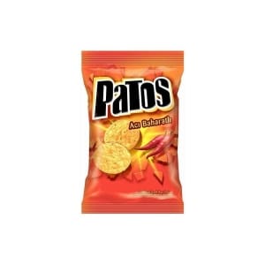 Patos Chips Hot Spice 195g