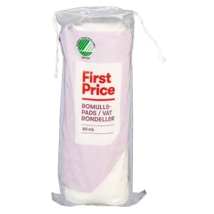 Bomullspads 80stk First Price