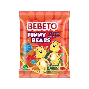 Bebeto Jelly Funny Bears 80g