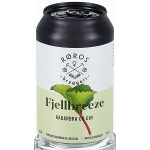 Fjellbreeze Rabarbra Røros Bryggeri 0,33l