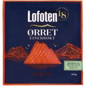 Ørret Røkt Skivet 100g Lofoten