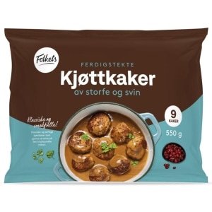 Kjøttkaker 550g Folkets