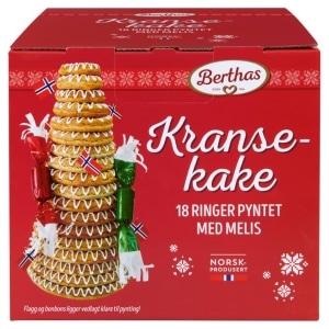 Kransekake 18 Ringer 900g Berthas