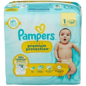 Pampers Bleier Prem Prot S1 Nb 2-5kg 24S