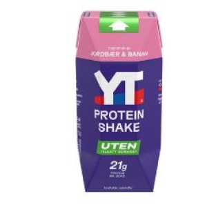 YT Proteinshake Jordbær & Banan UTEN 285ml