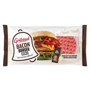Baconburger 8X100g Grilstad