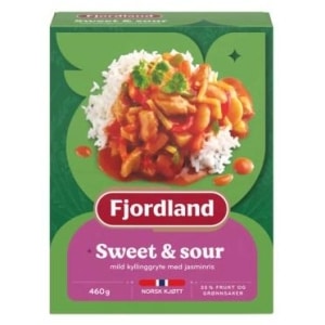 Fjordland Sweet & sour kyllinggryte 460g