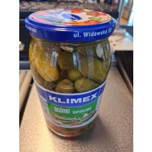 Klimex Gherkins Korniszon 840g