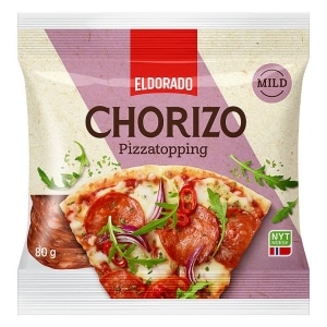 Pizzatopping Chorizo 80g Eldorado