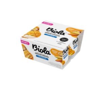 Biola Yoghurt Mango & Pasjonsfrukt 4 x 125g​