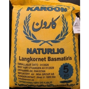 Karoon Basmati Ris 5kg