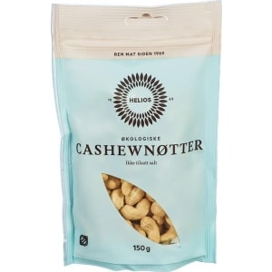 Cashewnøtter Økologisk 150g Helios