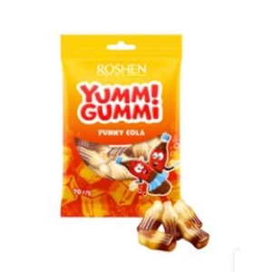 Roshen Yummi Gummi Funny Cola 70g