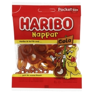 Nappar Cola 80g Haribo