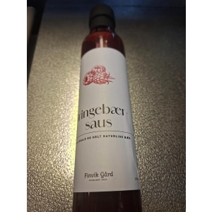 Bringebærsaus 250ml