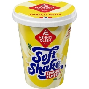 Soft Shake Sitron 210ml Hennig-Olsen Is