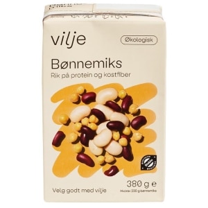 Bønnemix Økologisk 380g Vilje