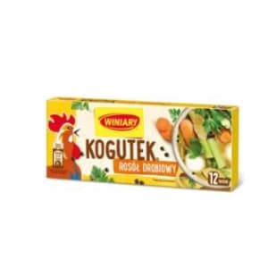 Winiary Kogutek Rosol Drobiowy Chicken Stock Cubes 108G