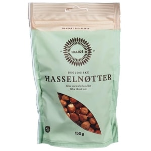 Hasselnøtter Økologisk 150g Helios