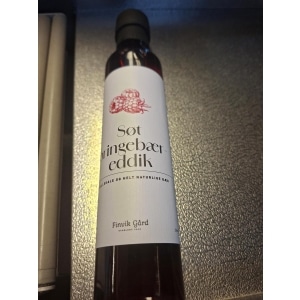 Søt Bringebæreddik 250ml