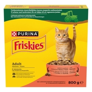 Friskies Adult Okse&Kylling&Grønnsaker 800g