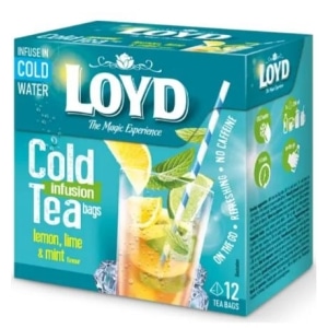 Loyd Tea Cold Tea Lemon and Lime With Mint 12x2,5g