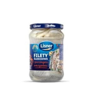 Lisner Herring Fillets with Chanterelles 600g
