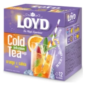 Loyd Tea Cold Tea Orange Sage 12x2,5g