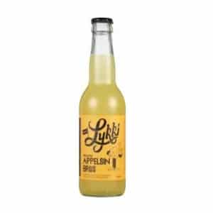 Lykki Appelsinbrus Økologisk 0,33L FL