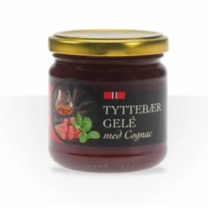 Romstad Tyttebærgelé med Cognac 240g