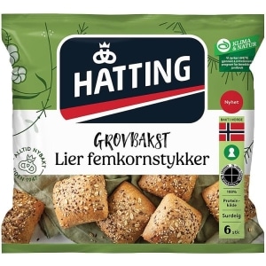 Lier Femkornstykke 6stk 420g Hatting