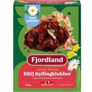 Fjordland BBQ Kyllingklubber 520g