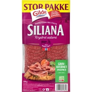 Salami Siliana Skivet 250g Gilde
