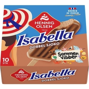 Isabella Dobbel Sjoko 10stk Sommervibber