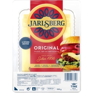 Jarlsberg Original Burgerost Skivet 100g
