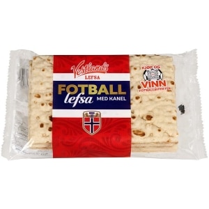 Vestlandslefsa Fotball 160g