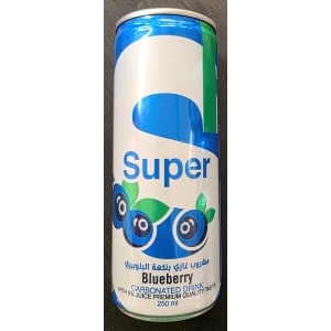 Super Blåbær Leskedrikk 250ml