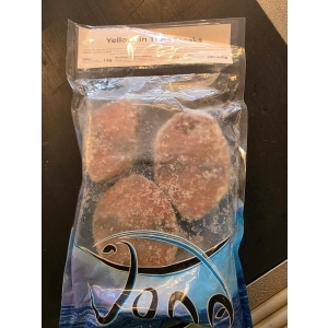 Jona Yellowfin Tuna Steaks SO 200-400g IQF 1kg
