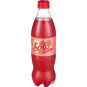 Solo Bringebær&Rabarbra 0,5L fl