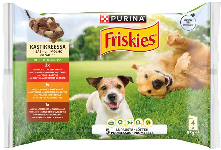 Friskies Våt Hund 4pk 340g Purina