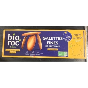 Økologiske smørkjeks Bretagne 100g Bioroc'helou
