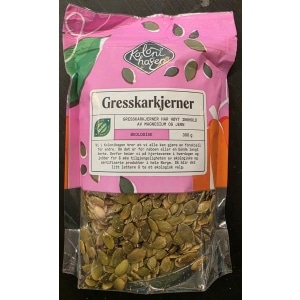 Gresskarkjerner økologisk 300g kolonihagen