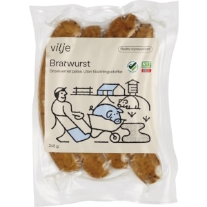 Bratwurst 240g Vilje